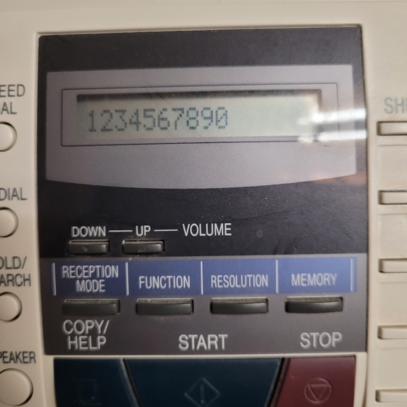 Sharp UX-510Fax Machine Plain Paper Facsimile Machine - Picture 2 of 11